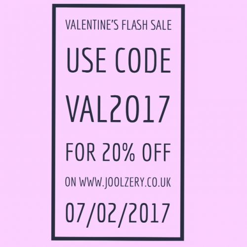 2017 Valentine's Day Flash Sale  Voucher Code